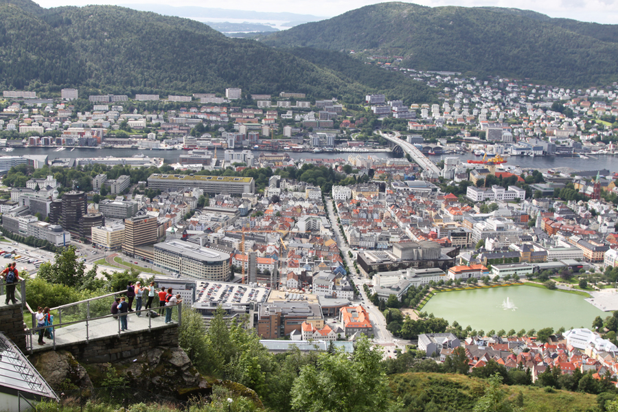 Норвегия на автомобиле. День 9. Bergen, Sognefjord.